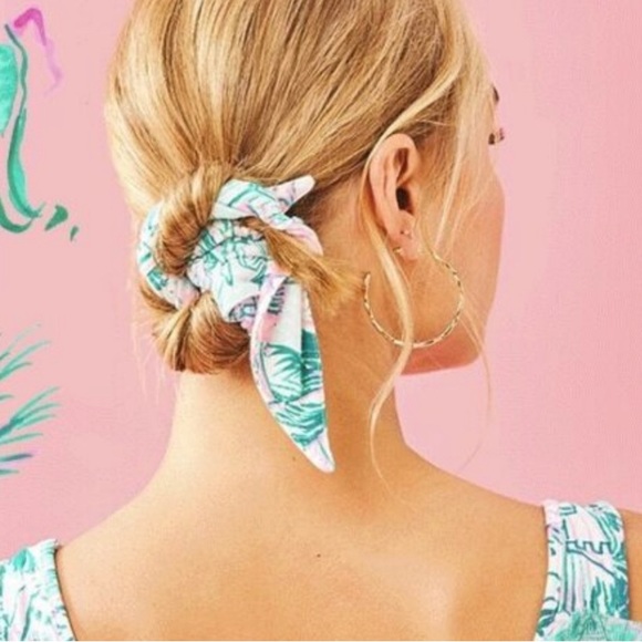 NWOT Limited Edition/hard to find! Lilly Pulitzer Pina Colada Club head-wrap - Picture 10 of 12